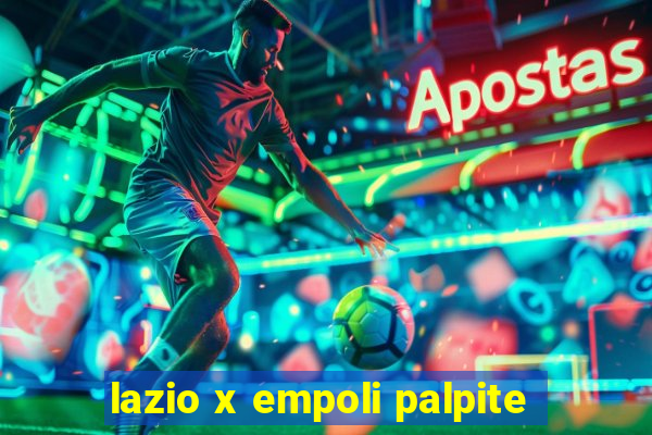 lazio x empoli palpite